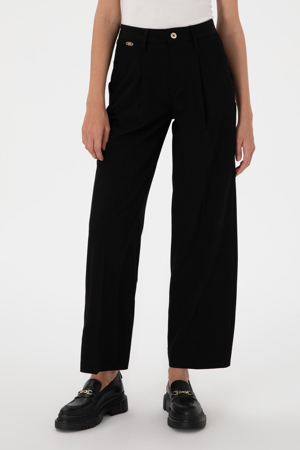 Kad_n Siyah Kanvas Pantolon Sepette S_rpriz _ndirim - U.s. polo assn фото 2