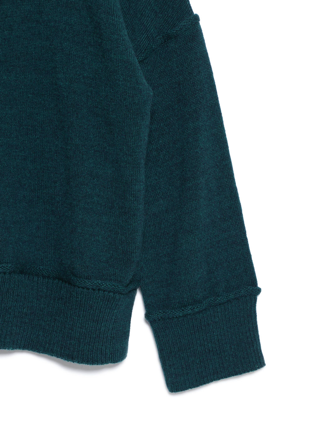 CONTE Oversize-джемпер из пряжи с мериносовой шерстью LDK 113 emerald - Conte elegant фото 6
