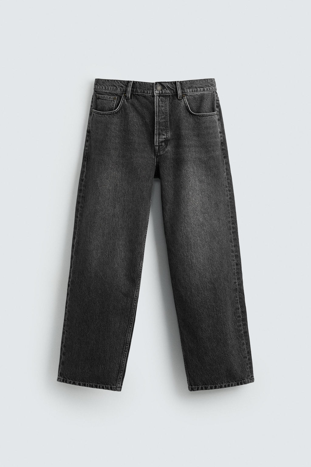 STRAIGHT-LEG JEANS - Zara фото 6
