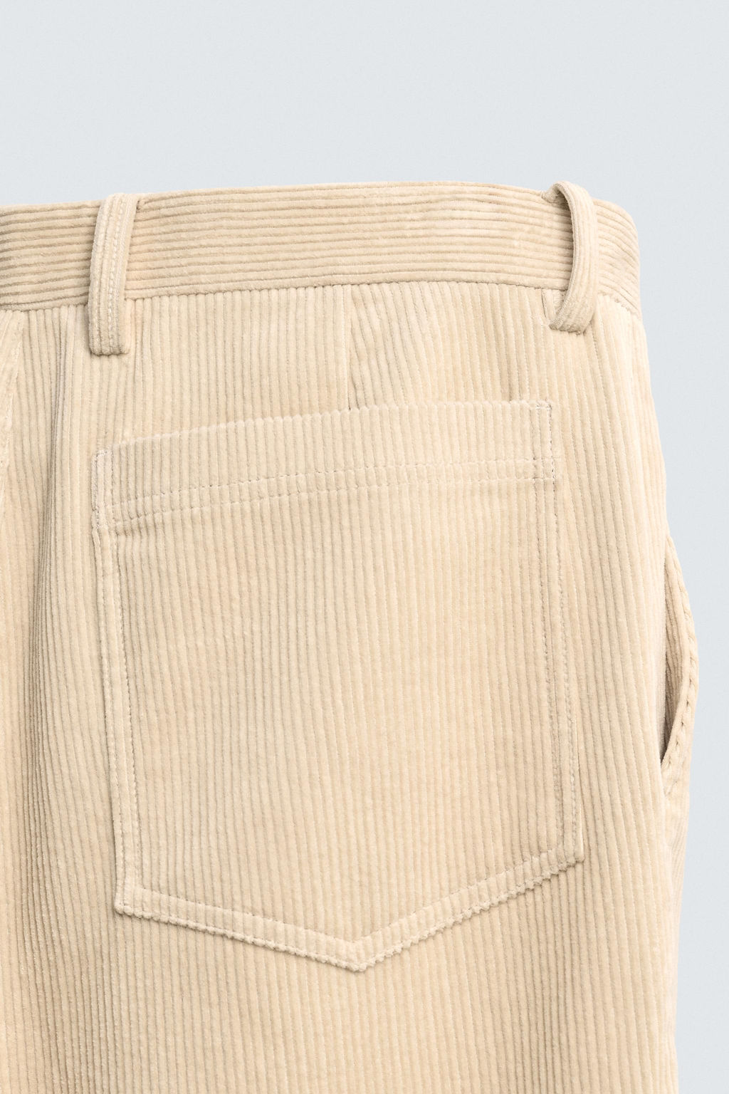 REGULAR FIT CORDUROY TROUSERS - Zara фото 9