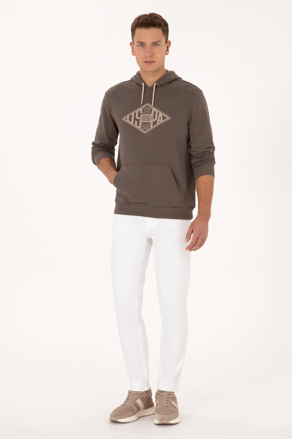Erkek Vizon Sweatshirt - U.s. polo assn фото 11