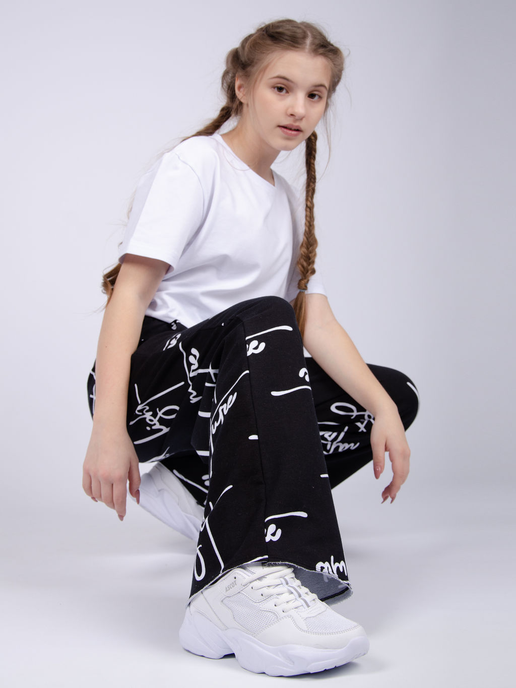 Брюки БД-9 энергия, футер с лайкрой (М) - Малина фото 2