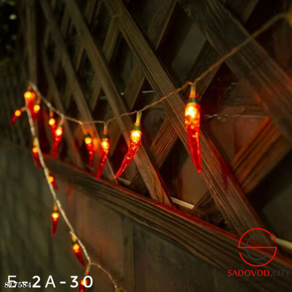 Гирлянда в виде красного перца