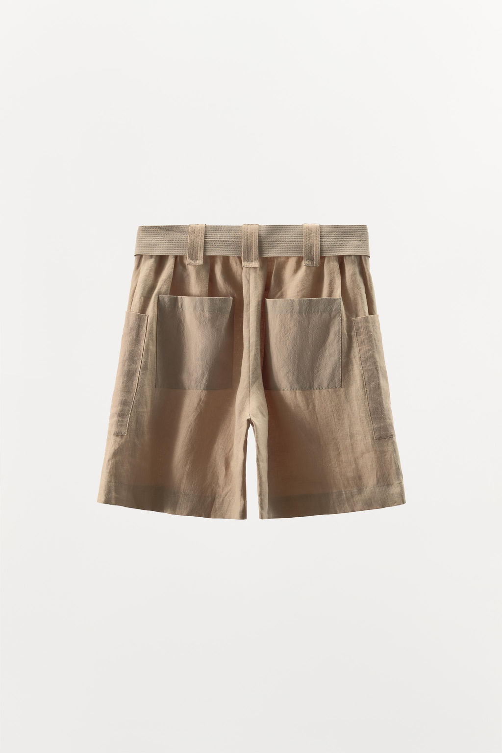 100% LINEN COMBINED BERMUDA SHORTS - LIMITED EDITION - Zara фото 13