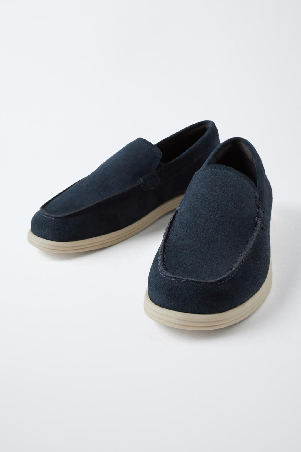 SPLIT SUEDE DECK SHOES - Zara фото 10