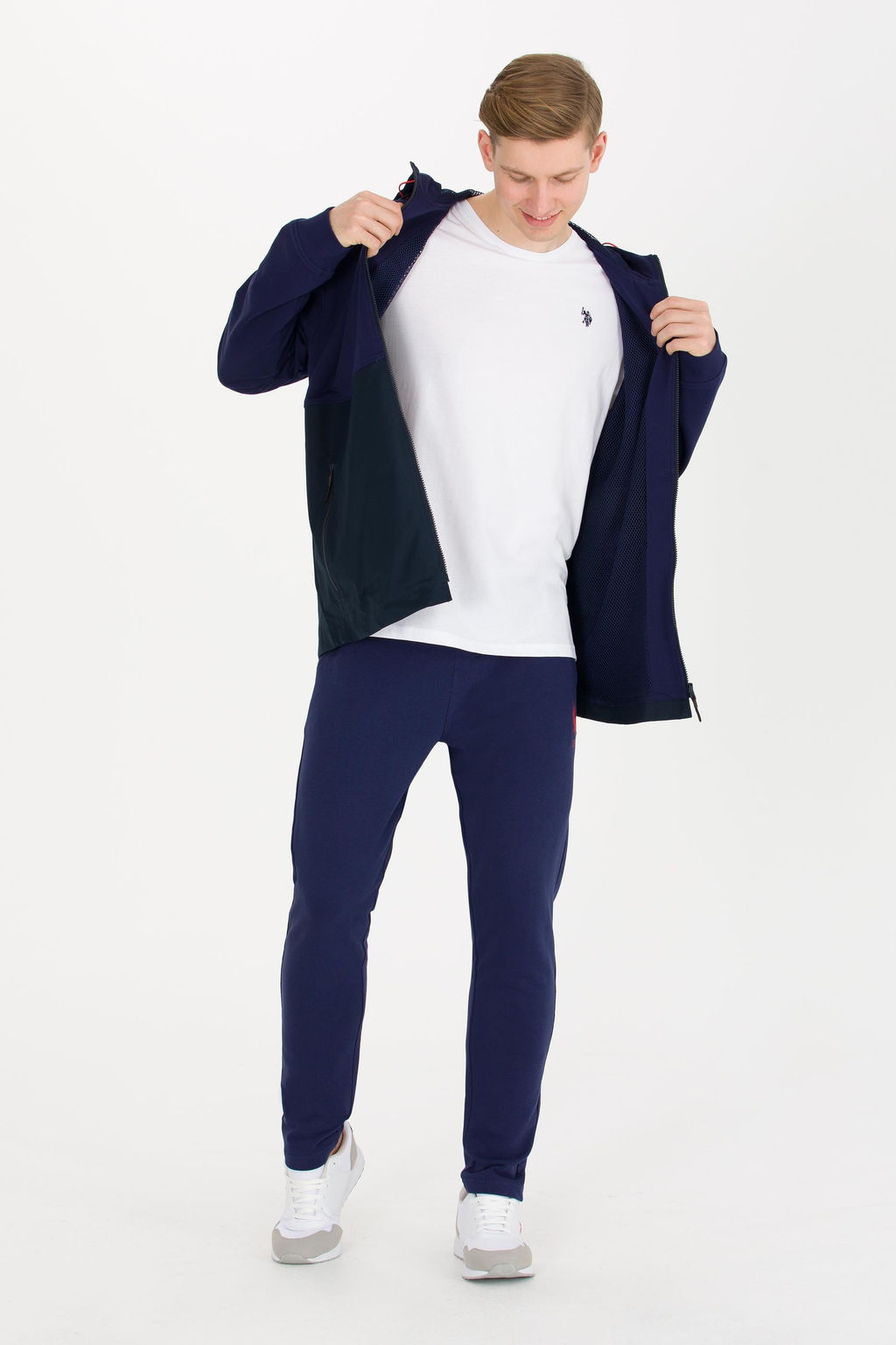 Erkek Lacivert Kap__onlu _rme H_rka