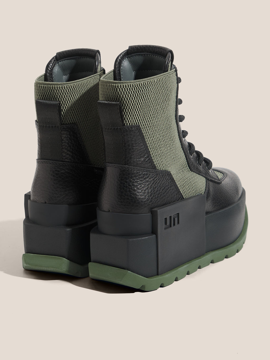 Женские ботинки UNITED NUDE Roko Trooper Артикул 4639584, серо-зеленый