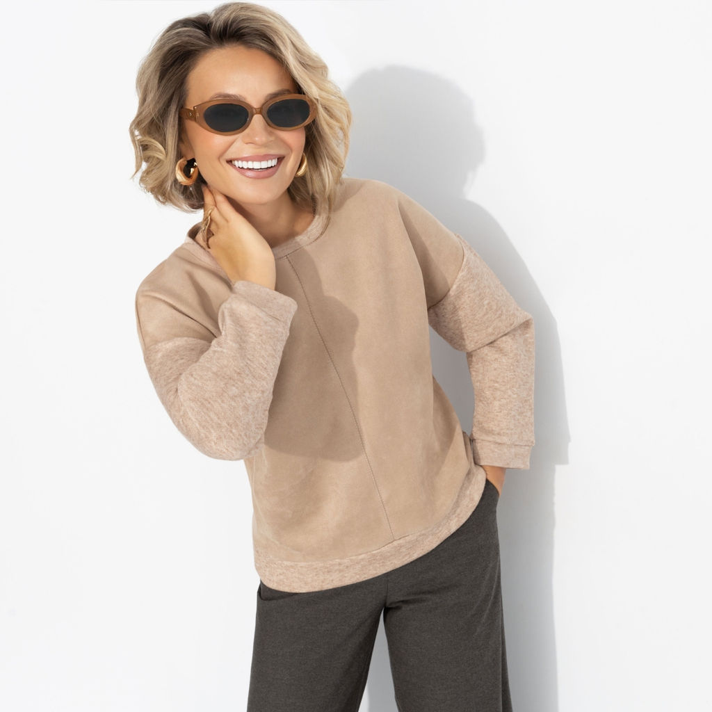 Лонгслив из экозамши, Твёрдый характер - Charutti фото 7