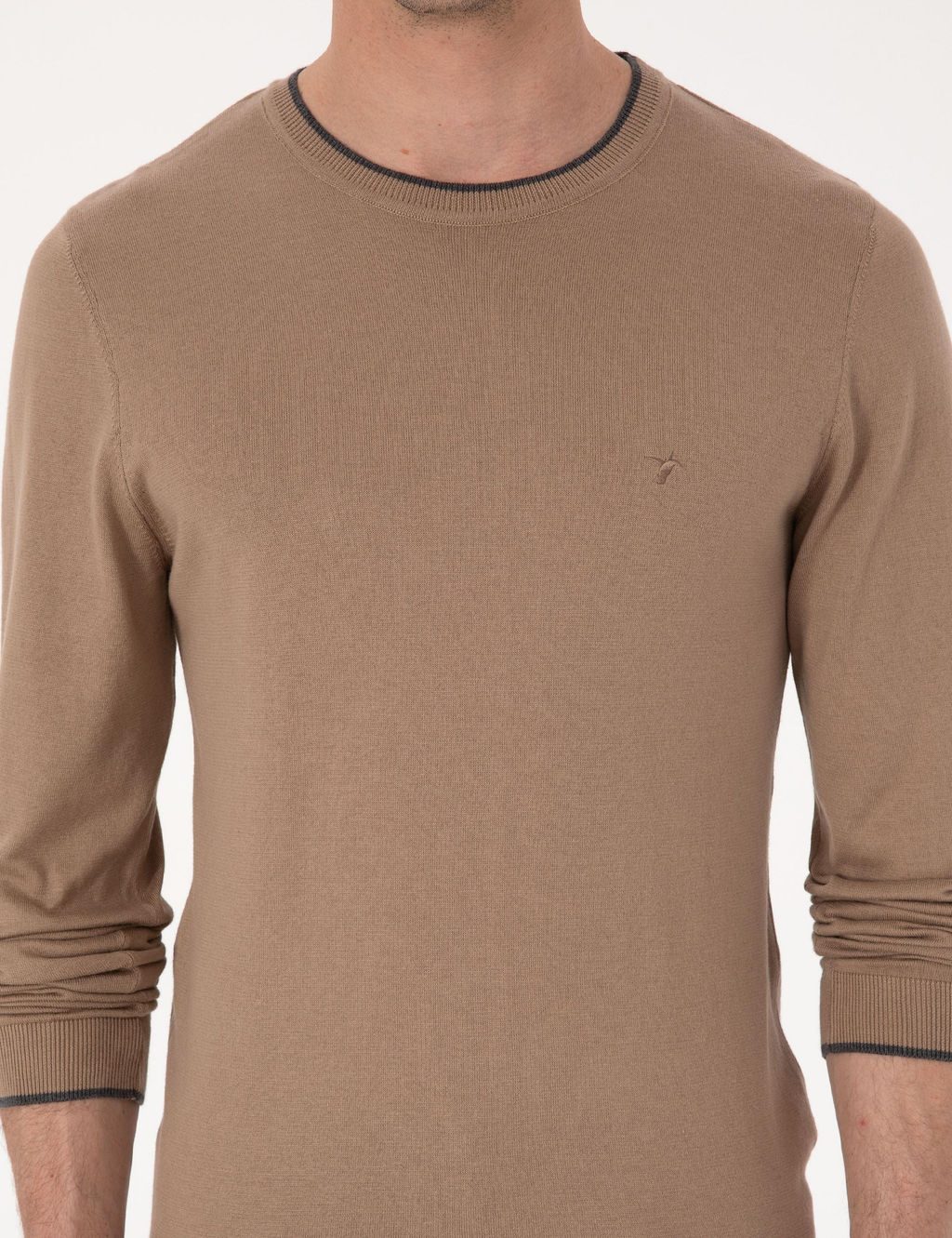 Camel Slim Fit Kazak - Cacharel фото 6