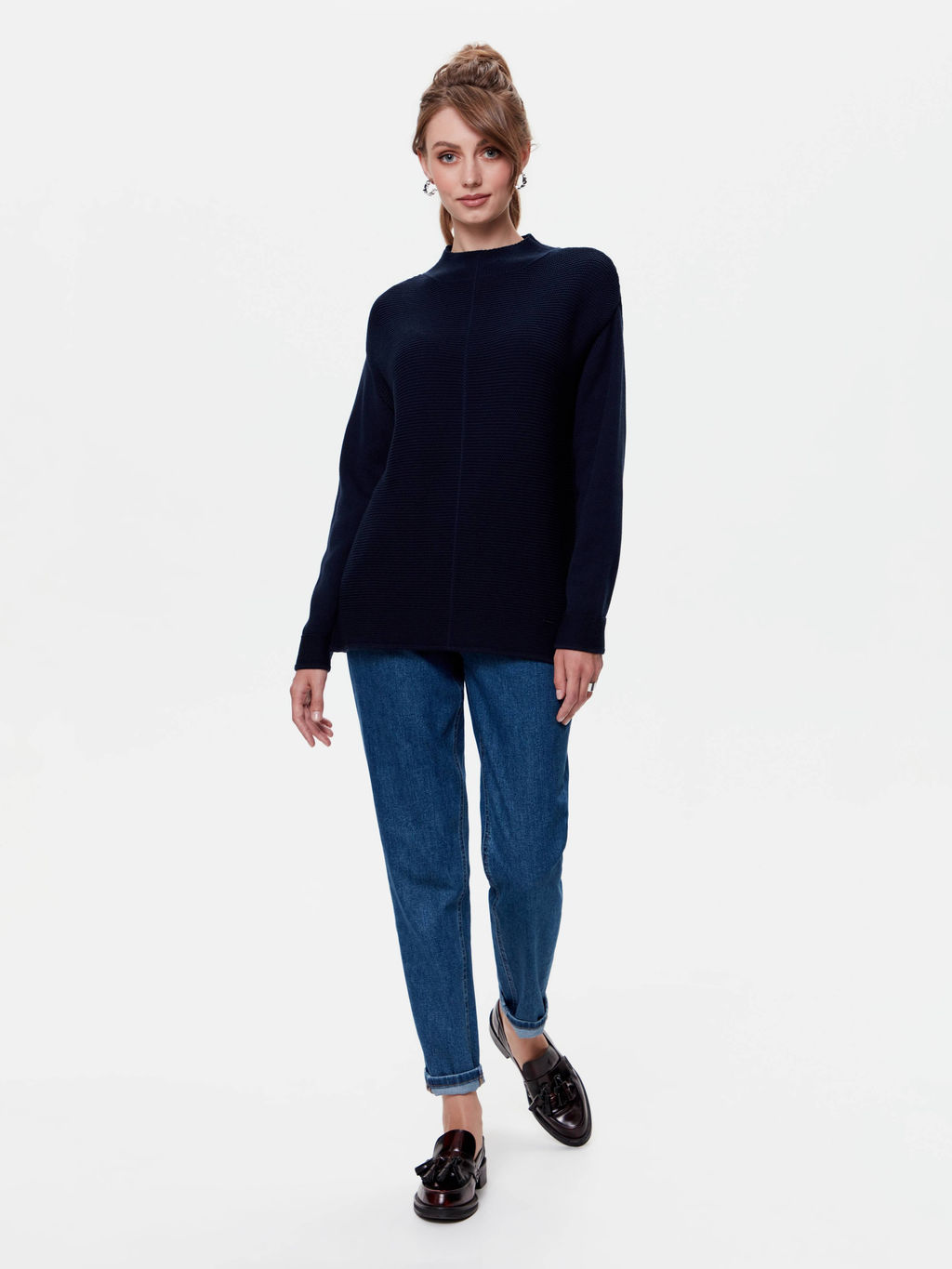CONTE Джемпер женский LDK 173 т.синий - Conte elegant фото 6