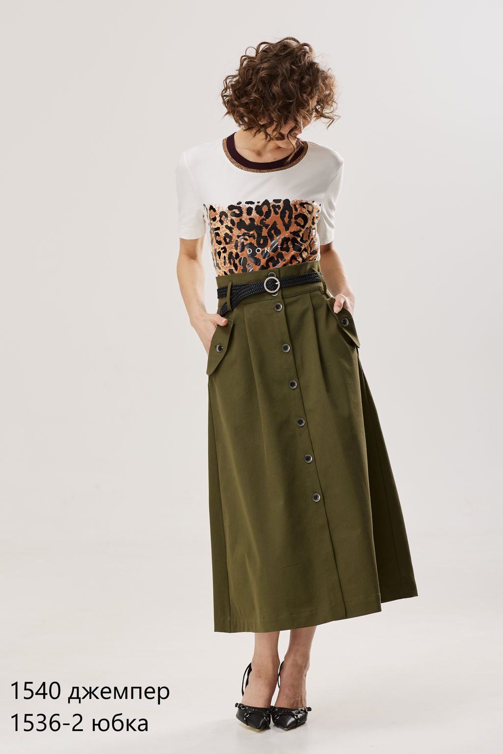 1536-2 Юбка - Niv niv fashion фото 3