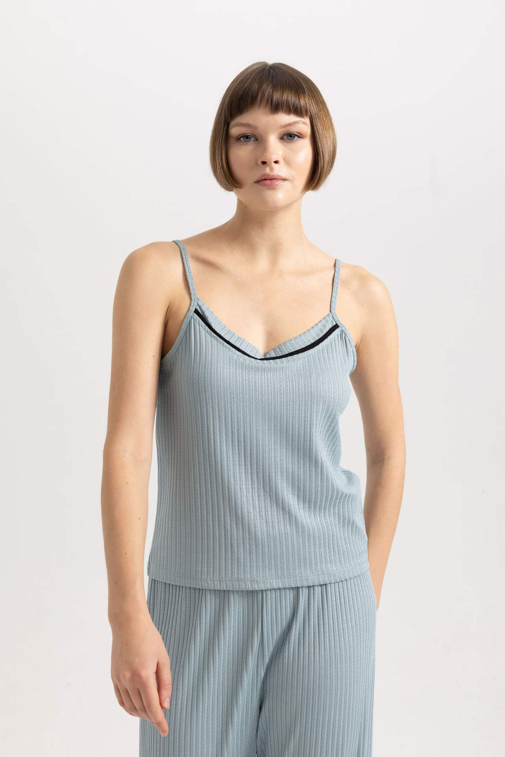 Fall in Love Regular Fit Ask?l? Casual Pijama Ustu - Defacto фото 2