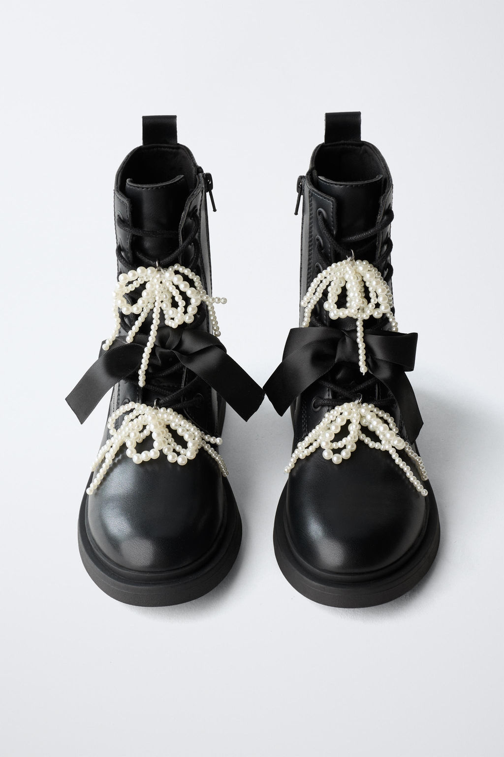 ANKLE BOOTS WITH BOW DETAIL - Zara фото 4