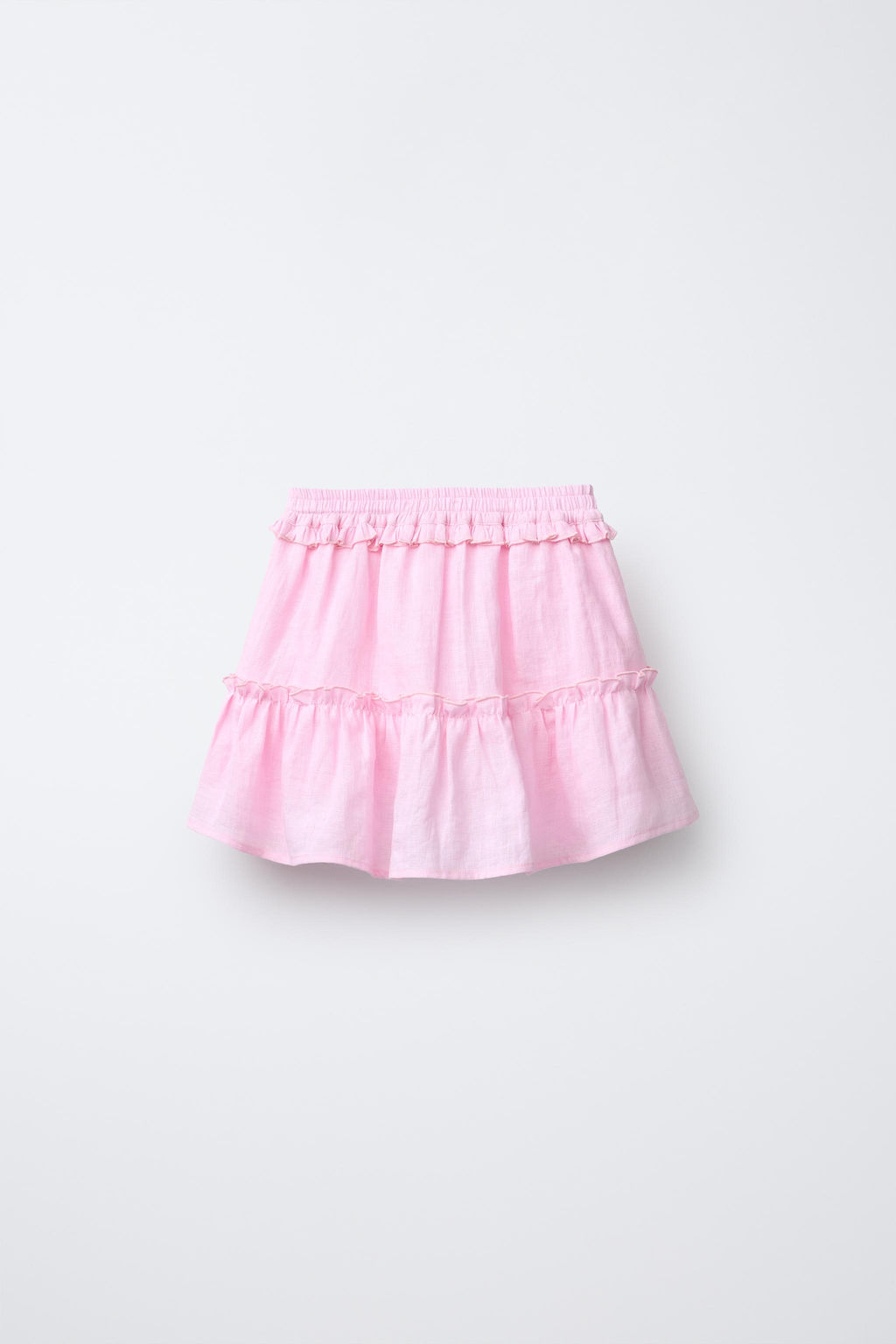 100% LINEN BERMUDA SKORT - Zara фото 2