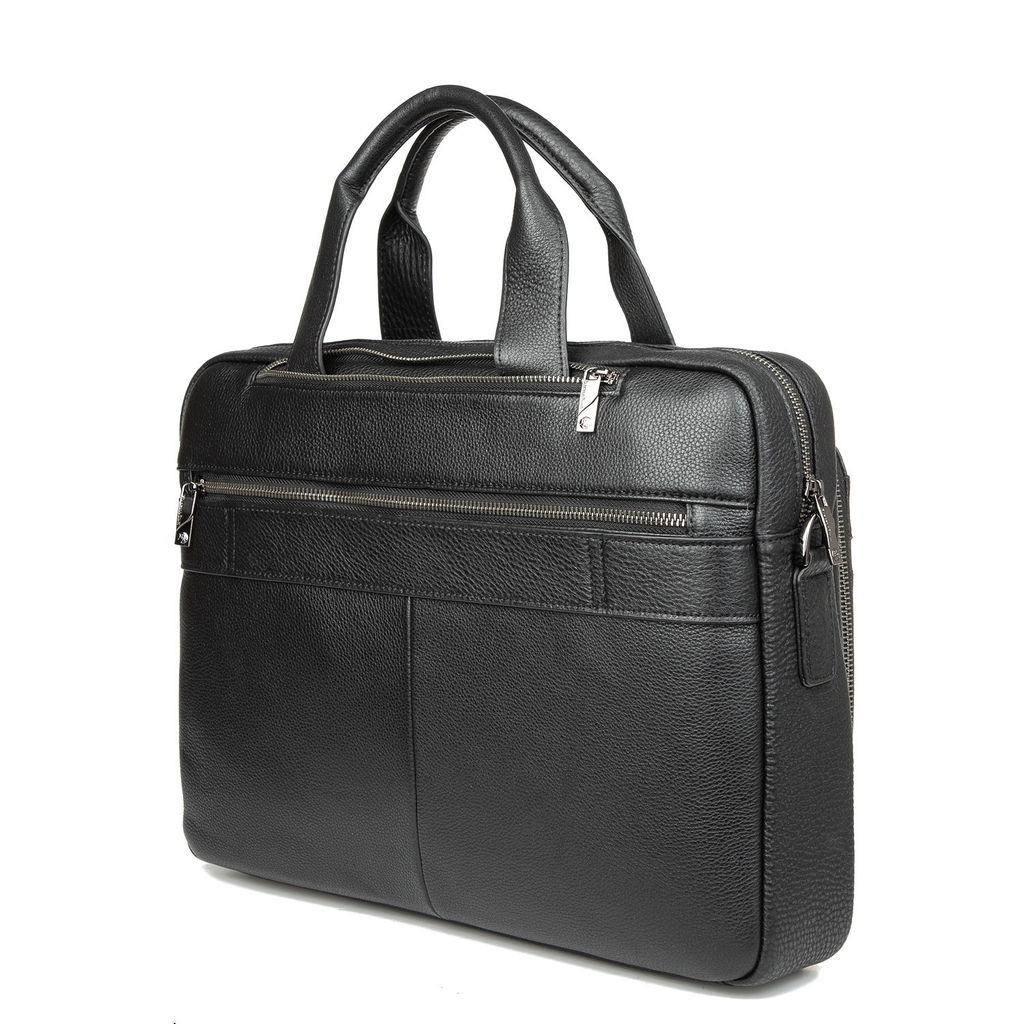 Мужская кожаная сумка Деловая - Barcelo biagi фото 4