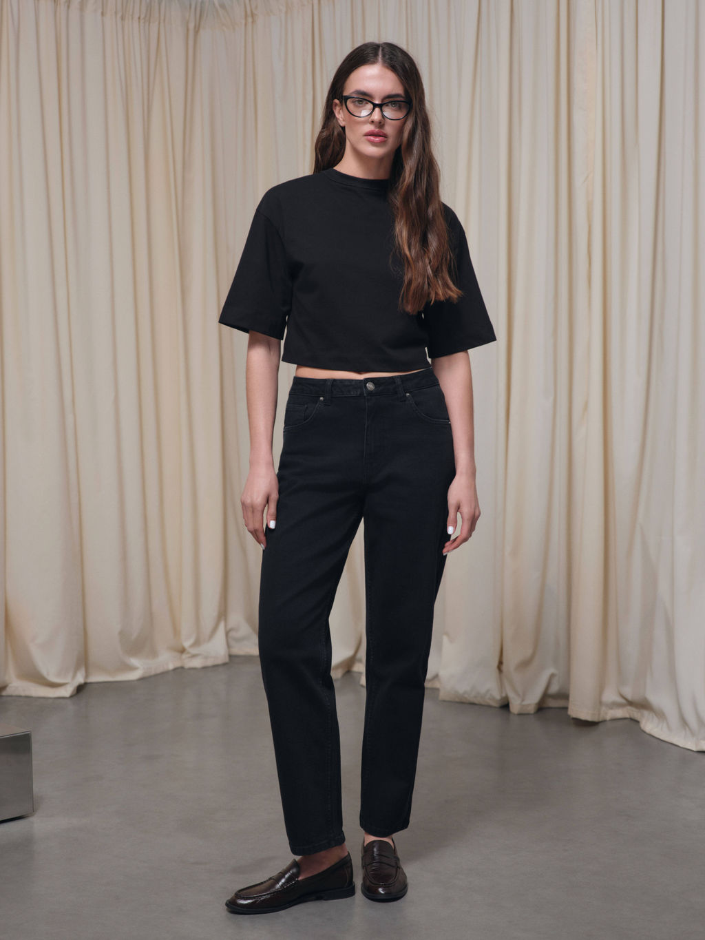 CONTE CON-844 Джинсы женские washed black