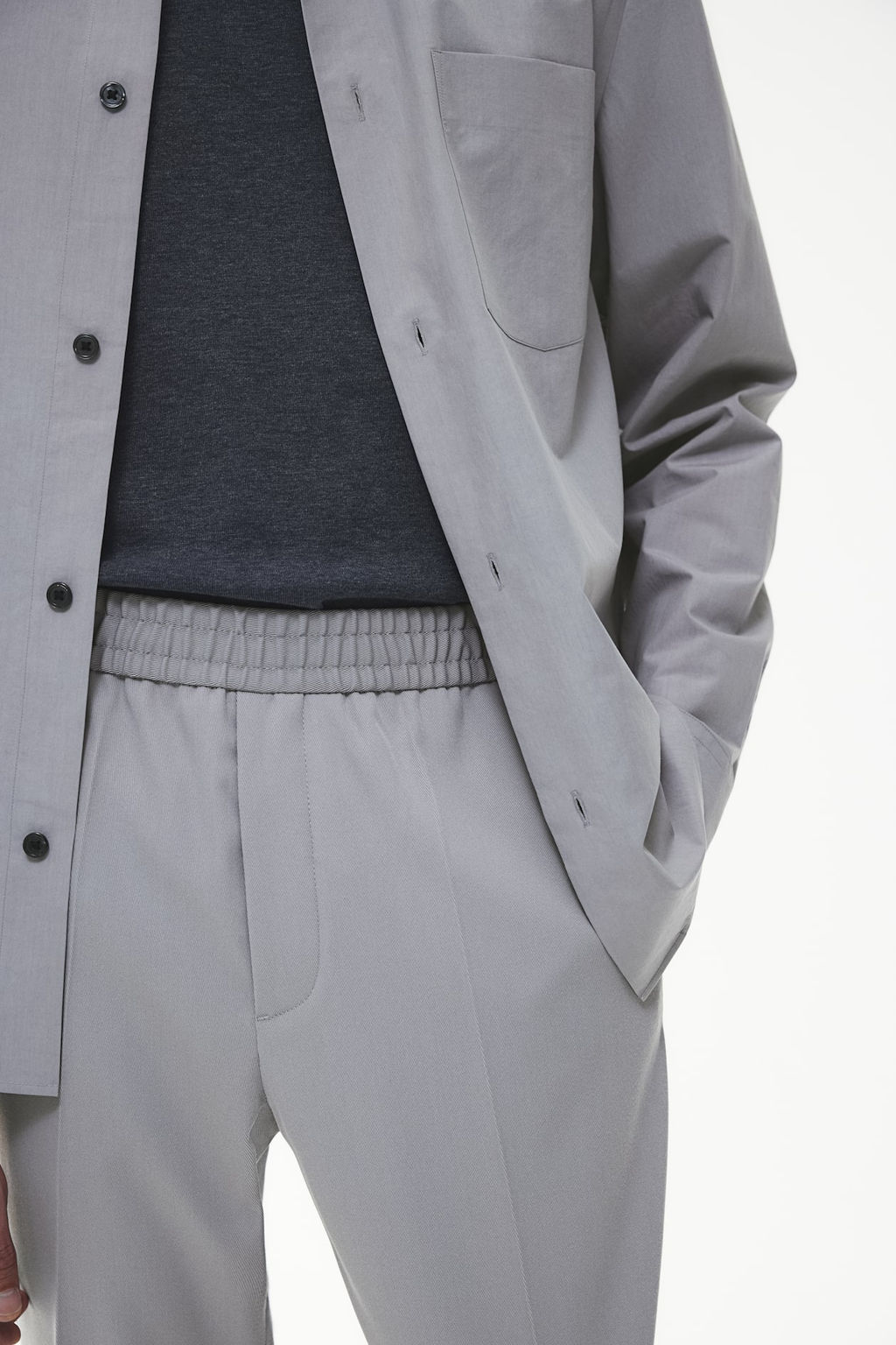 Pantalon de sarga Slim Fit - H&m фото 3