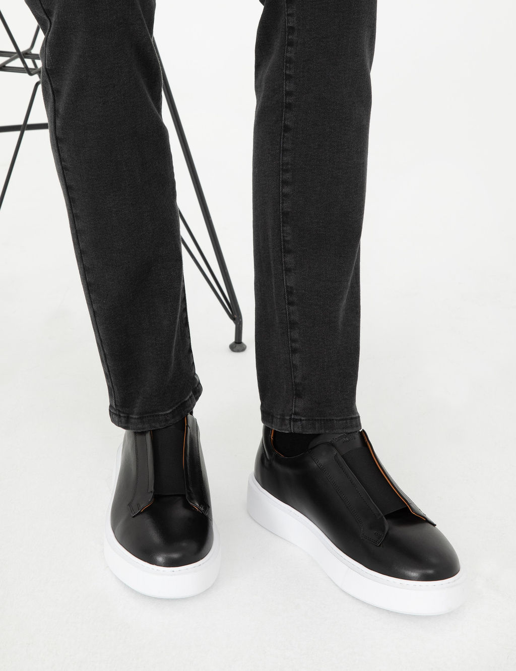 Siyah %100 Deri Sneaker - Pierre cardin фото 7