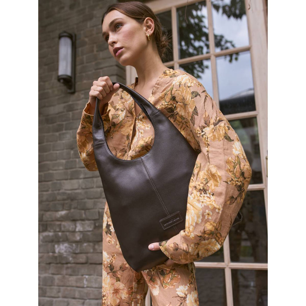 Женская сумка-хобо Mia Black - Lakestone фото 27