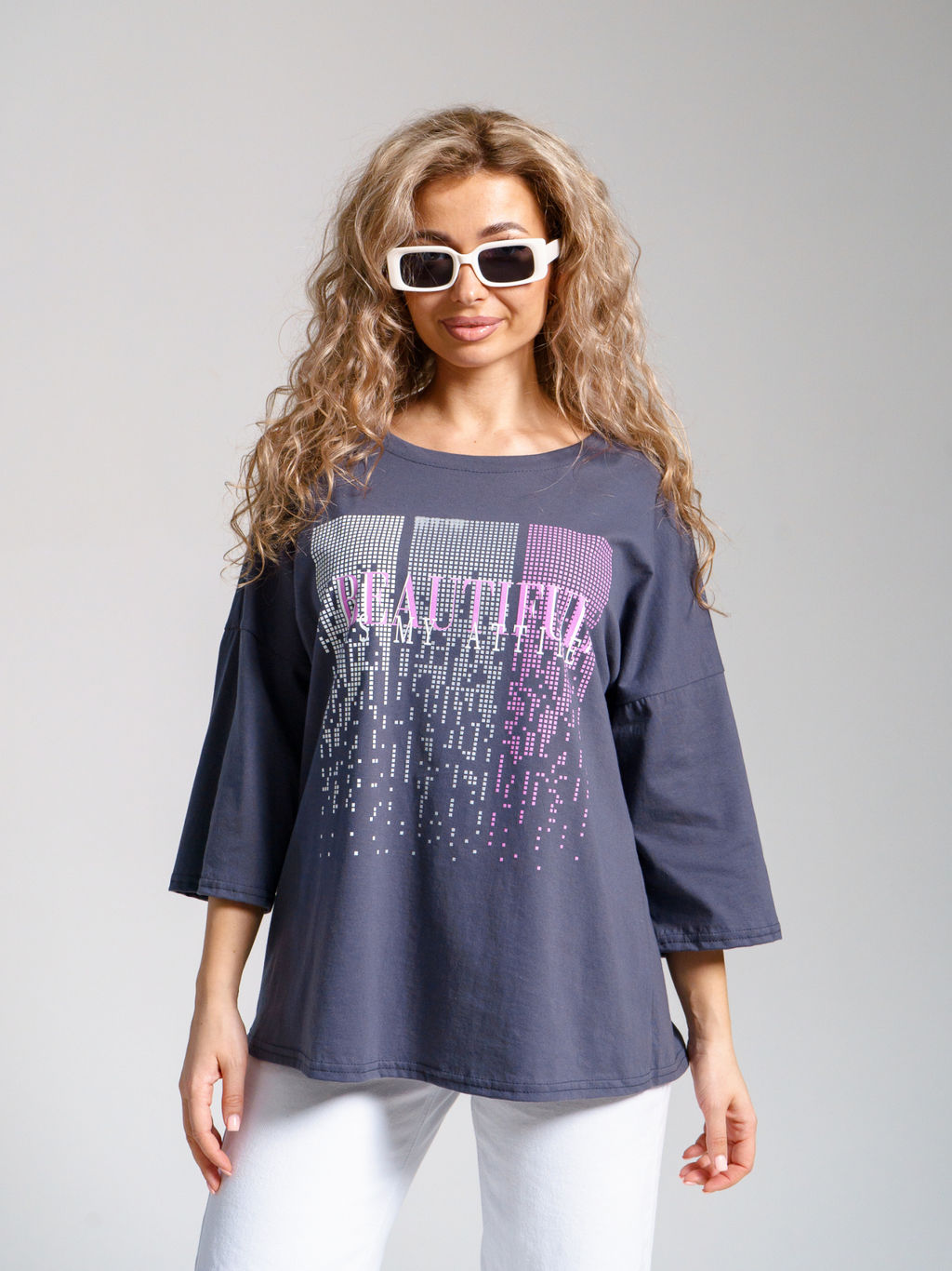 897 Футболка из турецкого хлопка - Svetekst фото 42