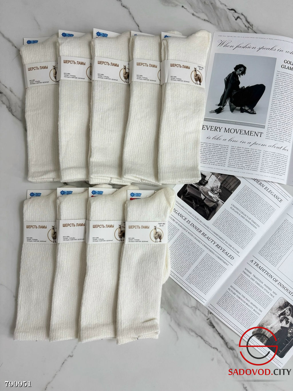 Женские термо гольфы, 1 пара