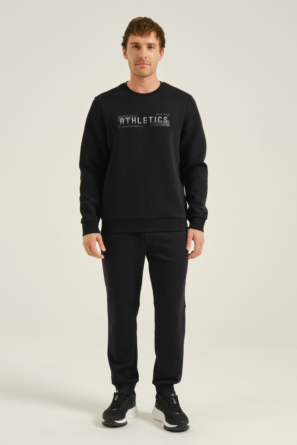Свитшот Черный - Anta фото 2