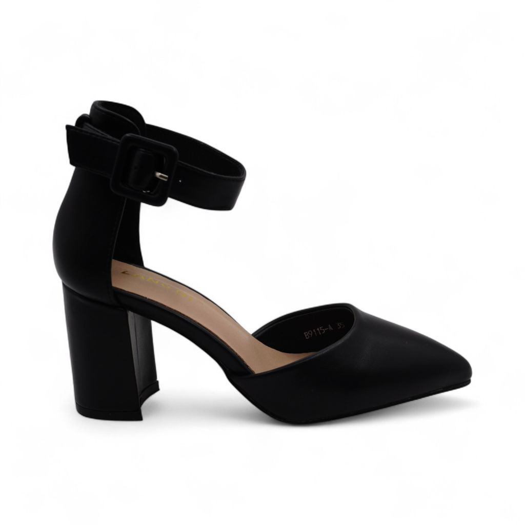 Женские туфли В9115-А черные - Ahgel stars фото 2
