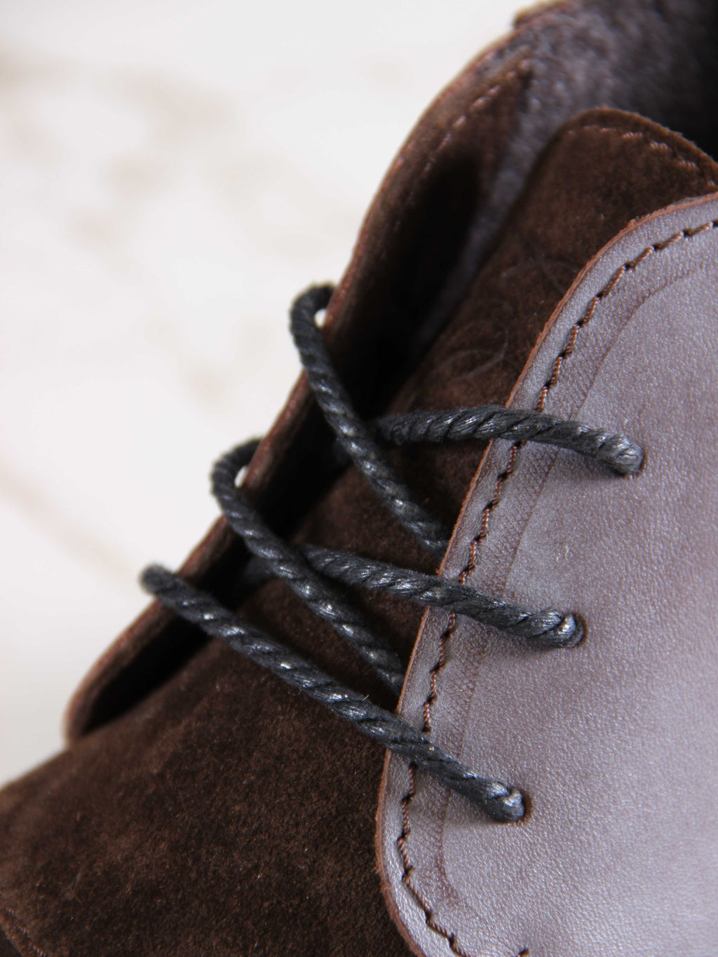 Ботинки 305.Натаbl. Вакса коричневая+корич замша/Байка