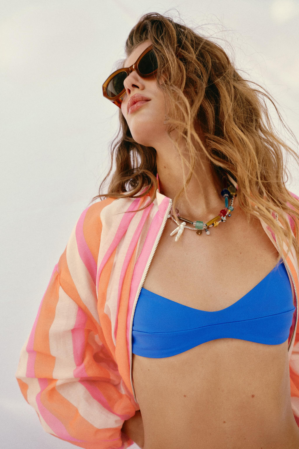 CHAQUETA BOMBER RAYAS / Multicolor - Zara фото 6
