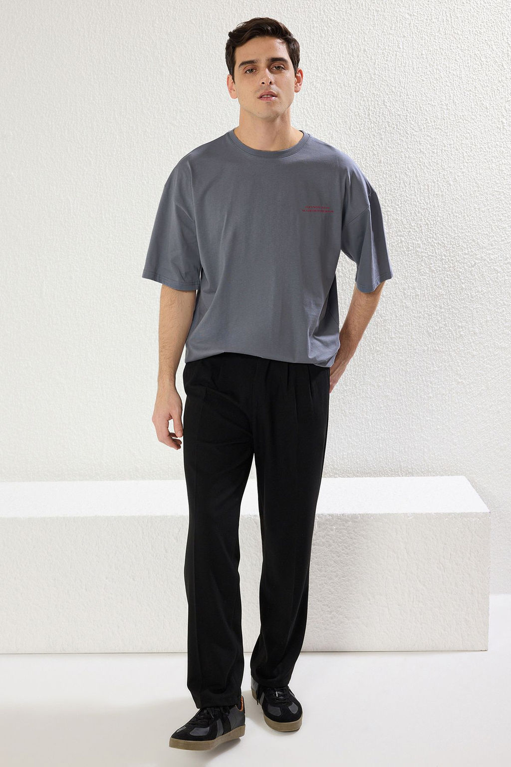 TRENDYOL MAN Ekru Oversize %100 Pamuklu Anime Bask?l? T-Shirt TMNSS23TS00156 - Trendyolmilla фото 24