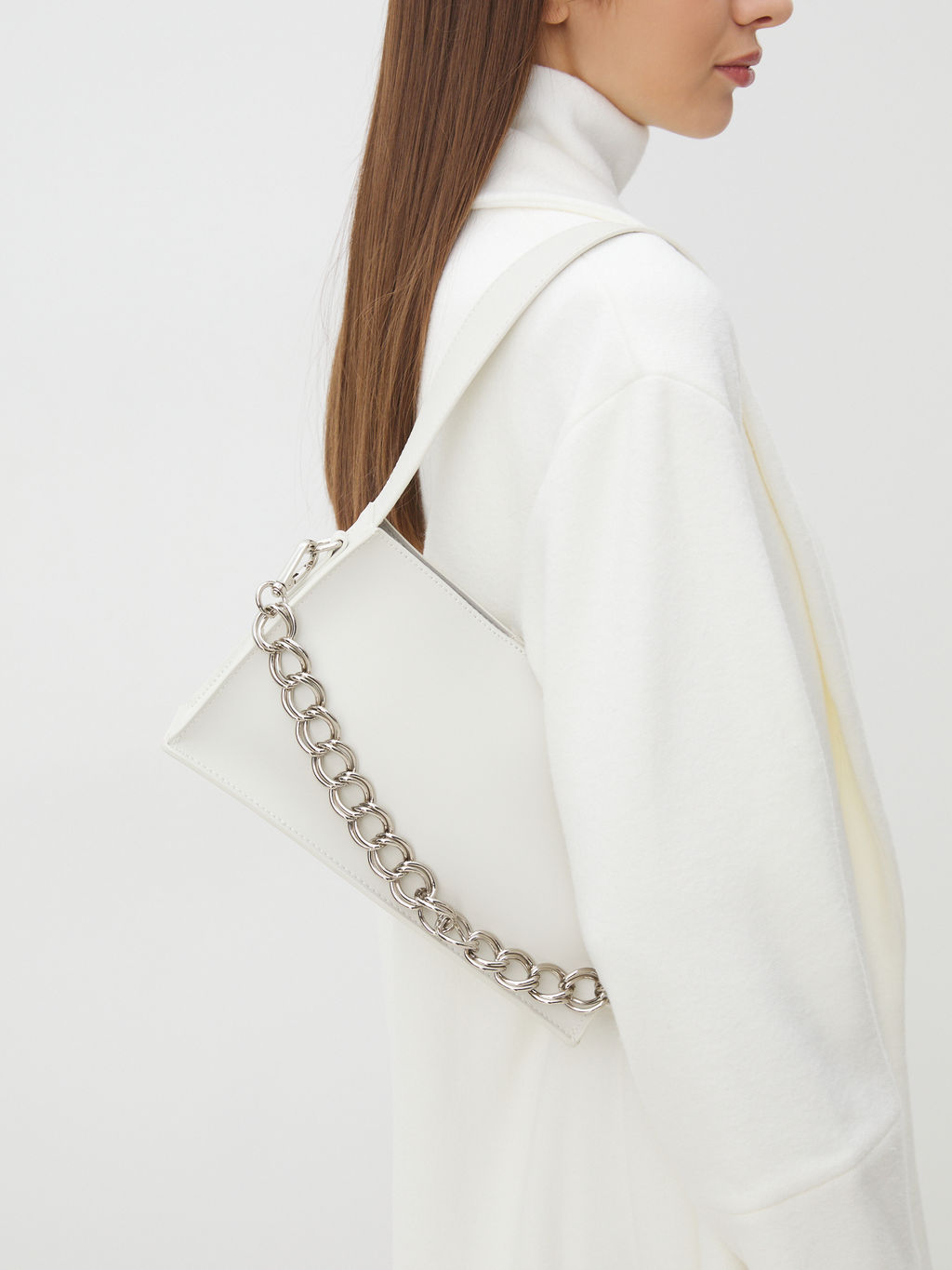 Женская сумка на плечо TENDANCE Артикул 4518837, молочно-белый  фото 4