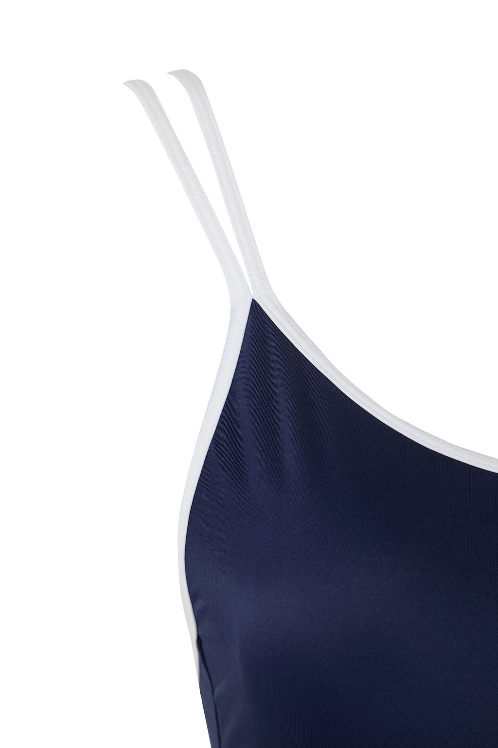 TRENDYOLMILLA Lacivert U yaka Biyeli Regular Mayo TBESS25MA00002 фото 7