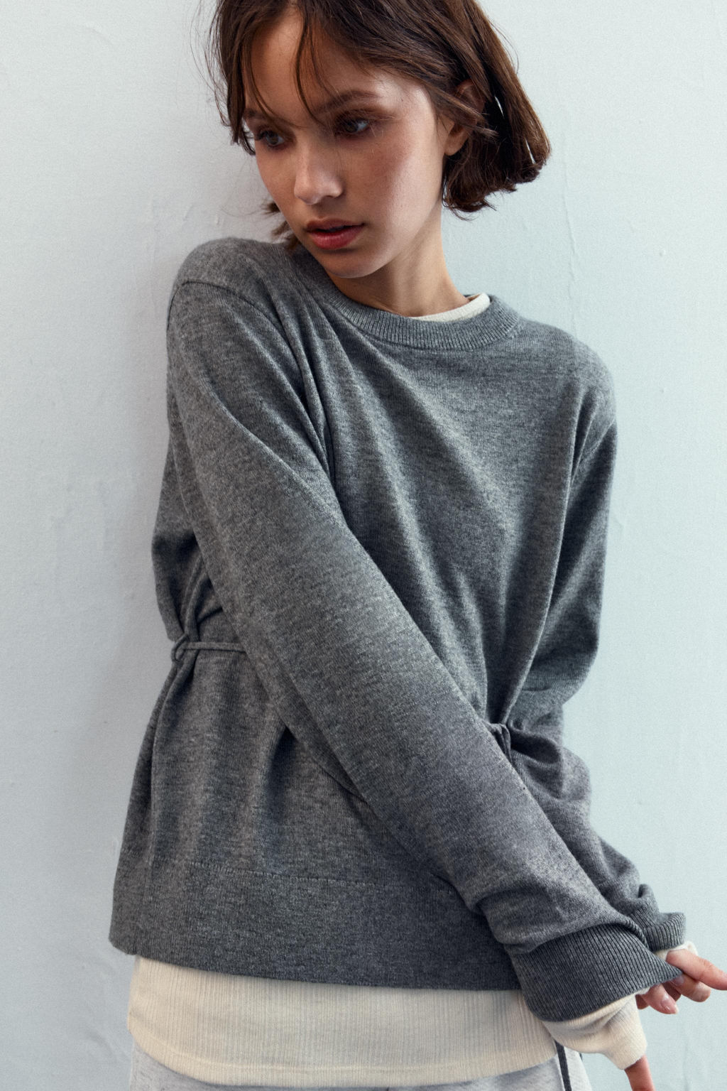 KNIT JUMPER WITH LACE-UP OPEN BACK - Zara фото 4