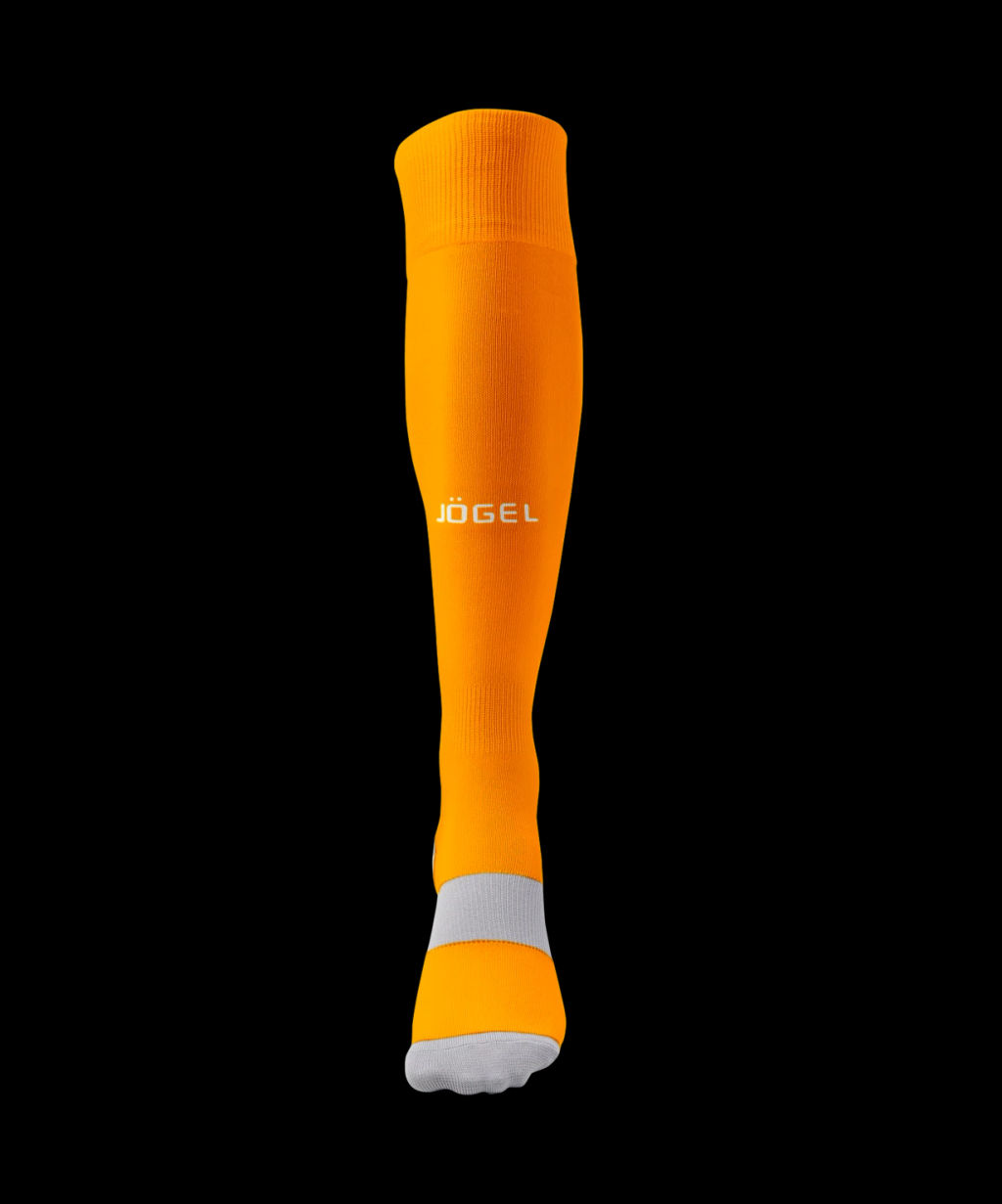 Гетры футбольные JOGEL CAMP BASIC SOCKS, оранжевый/серый/белый  фото 3