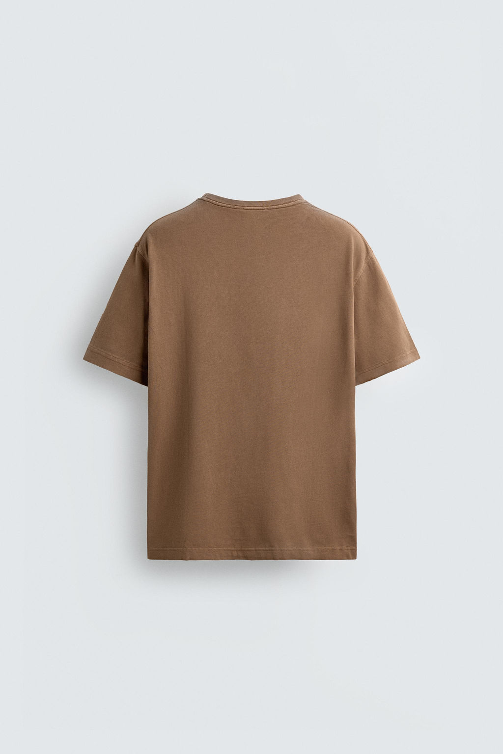 WASHED REGULAR FIT T-SHIRT - Zara фото 3
