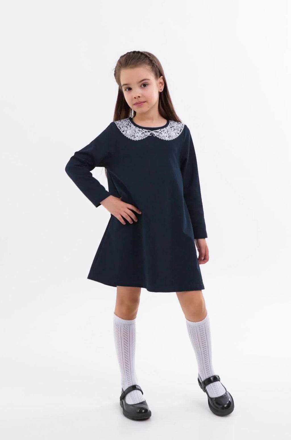 Школьное платье для девочки Happyfox