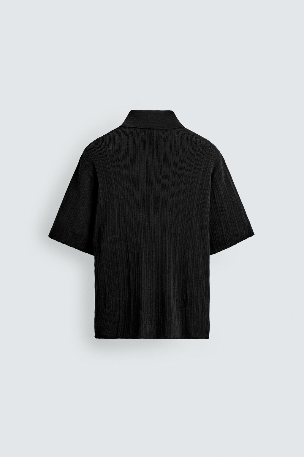 TEXTURED KNIT SHIRT - Zara фото 8