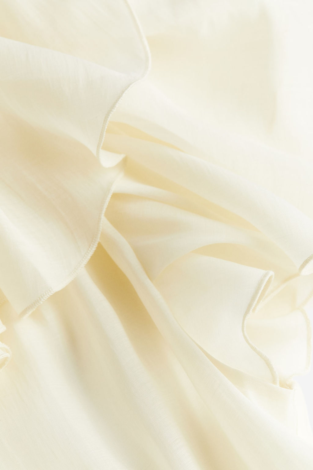 Lyocell-blend one-shoulder top - H&m фото 2