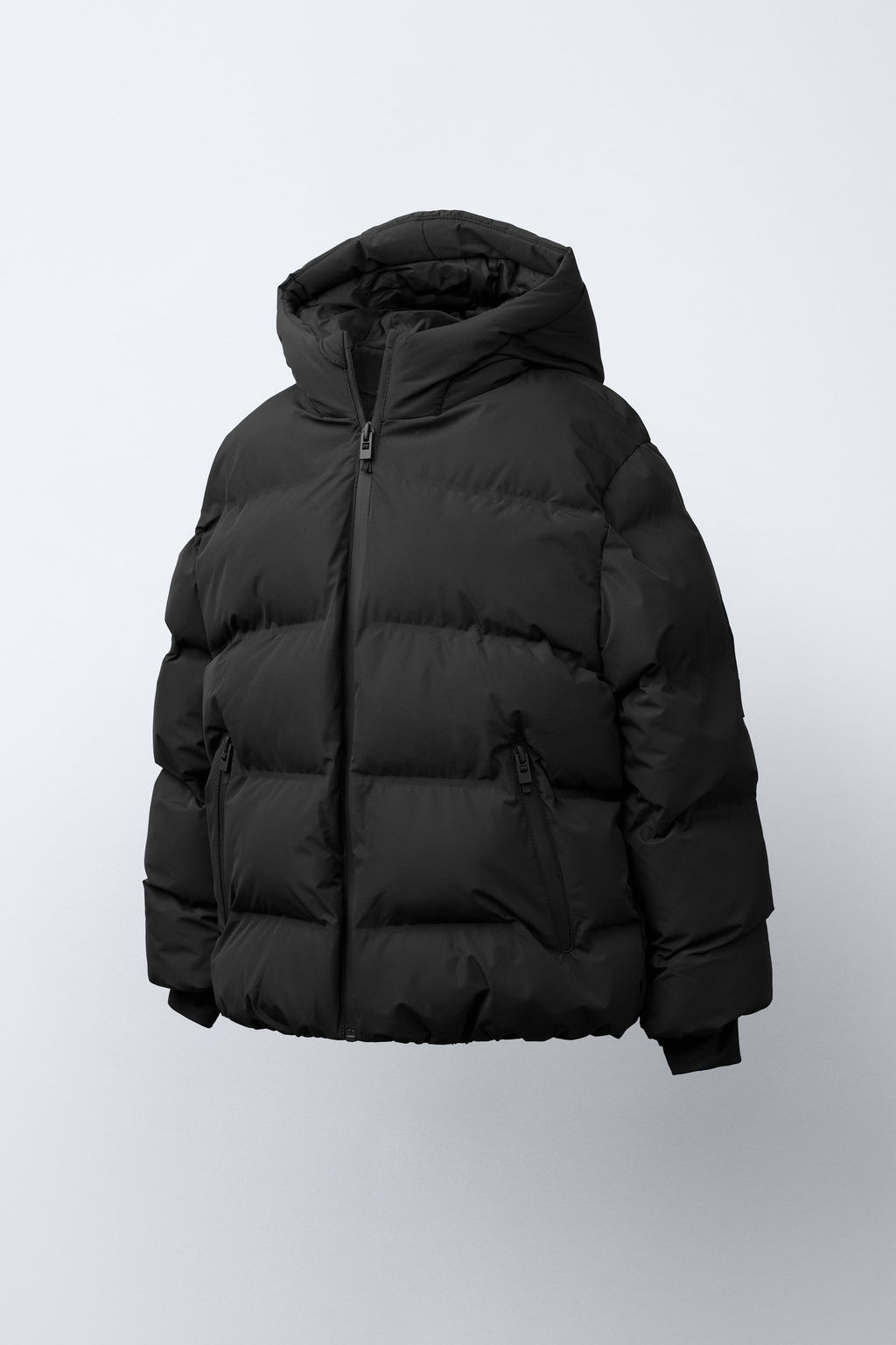WATER-REPELLENT QUILTED COAT WITH LABEL - Zara фото 14