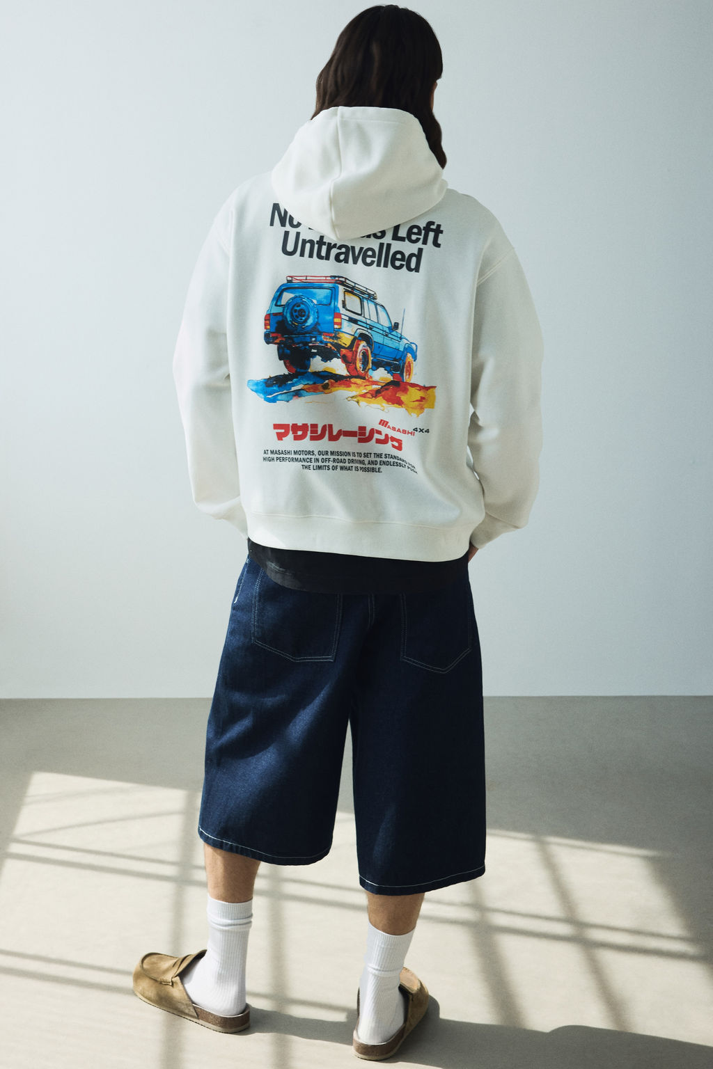 Sudadera con capucha y estampado Loose Fit - H&m фото 9