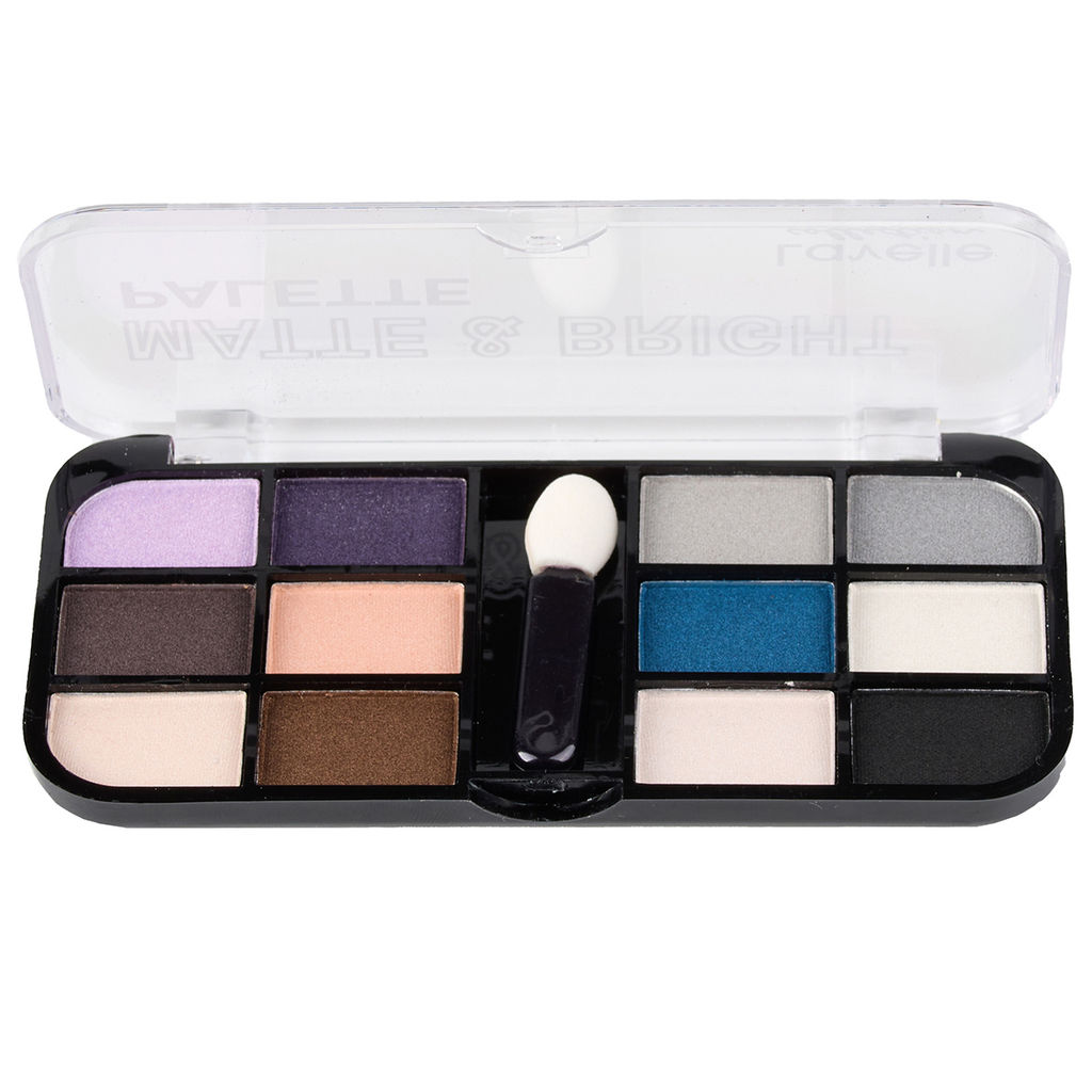 LavelleCollection Тени ES-23 12-цв MATTE&BRIGHT тон 02