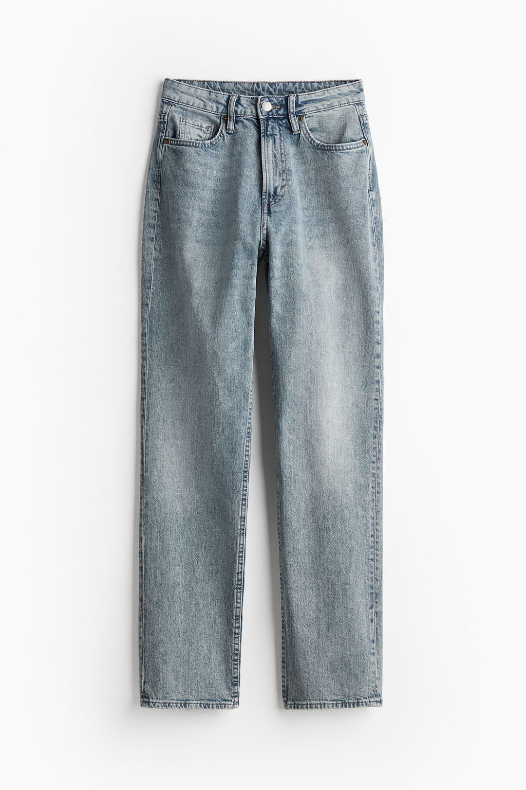 Curvy Fit Slim High Jeans - H&m фото 11