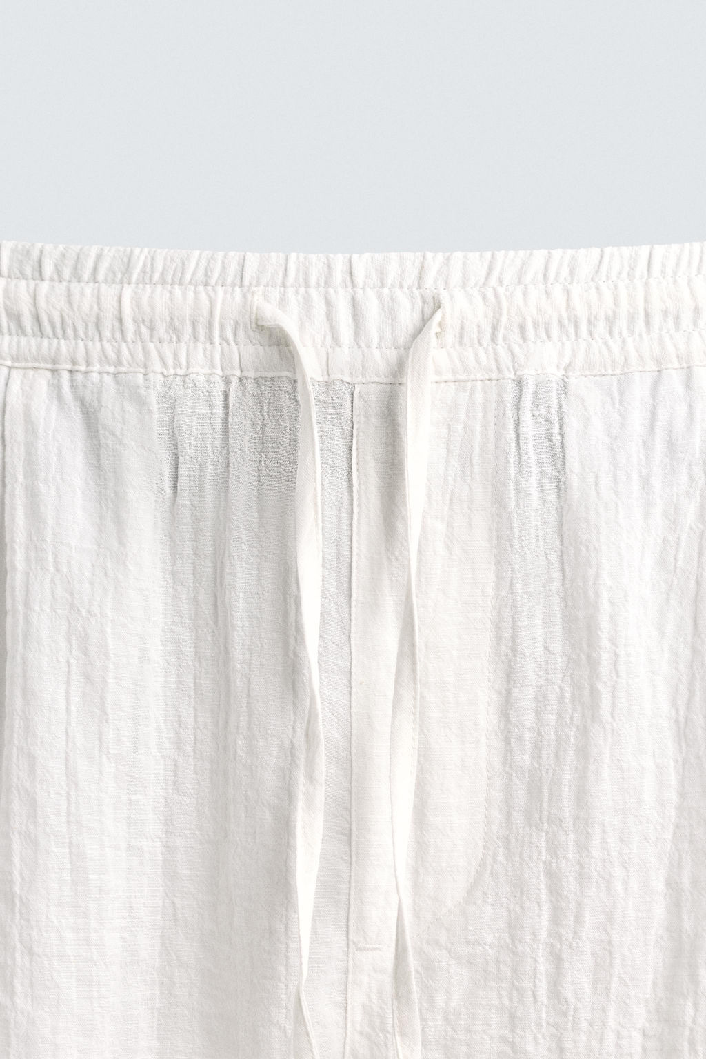 TEXTURED RELAXED FIT TROUSERS - Zara фото 8