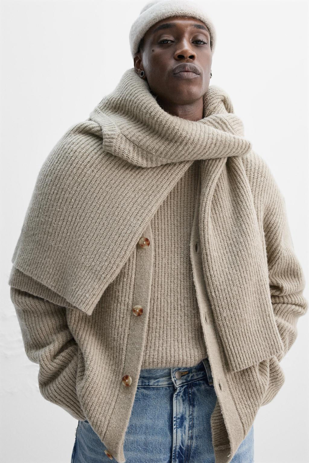 LIMITED EDITION TEXTURED CARDIGAN - Zara фото 7