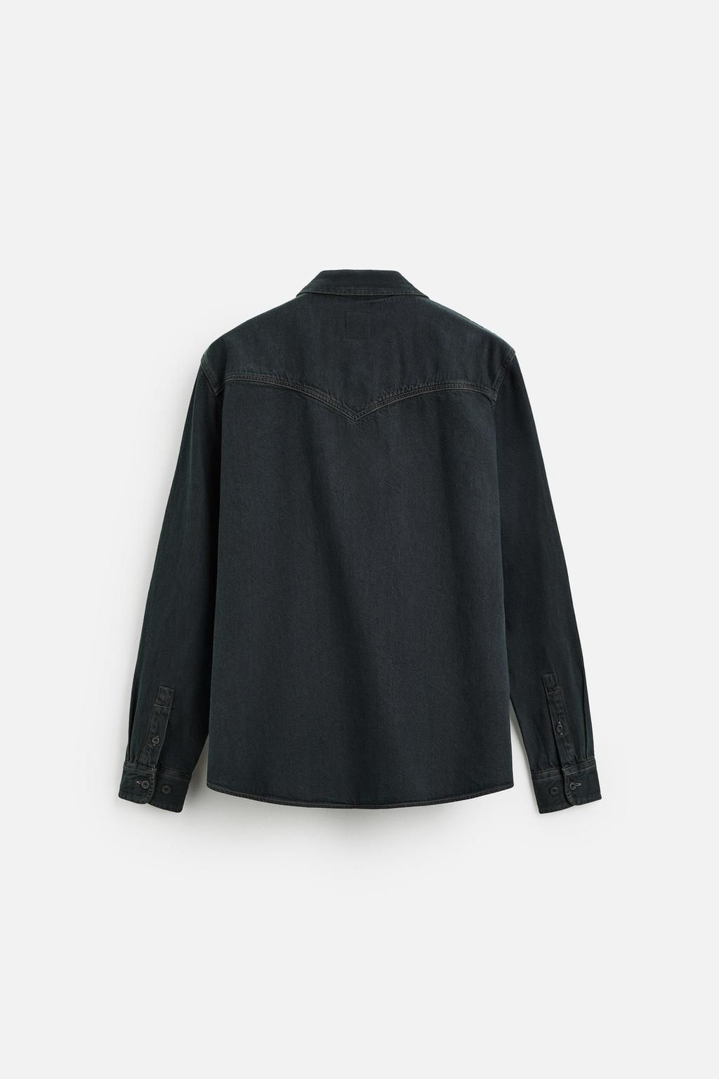 WESTERN DENIM SHIRT - Zara фото 8