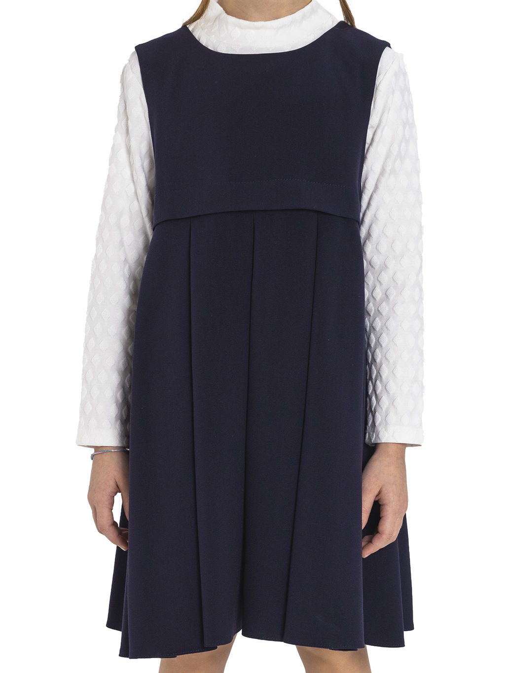 Школьный сарафан для девочки О76489 - Карамелли фото 4