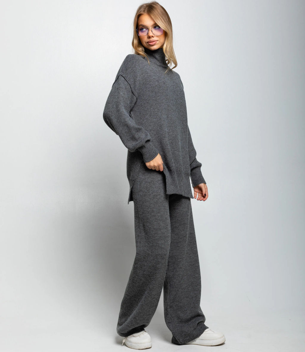 Костюм #КТ828 (6), серый - Dommod фото 3