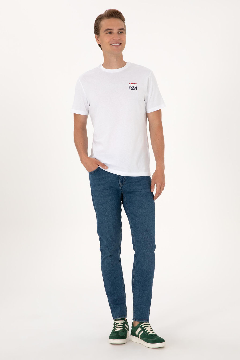 Erkek Beyaz Ti__rt - U.s. polo assn фото 4