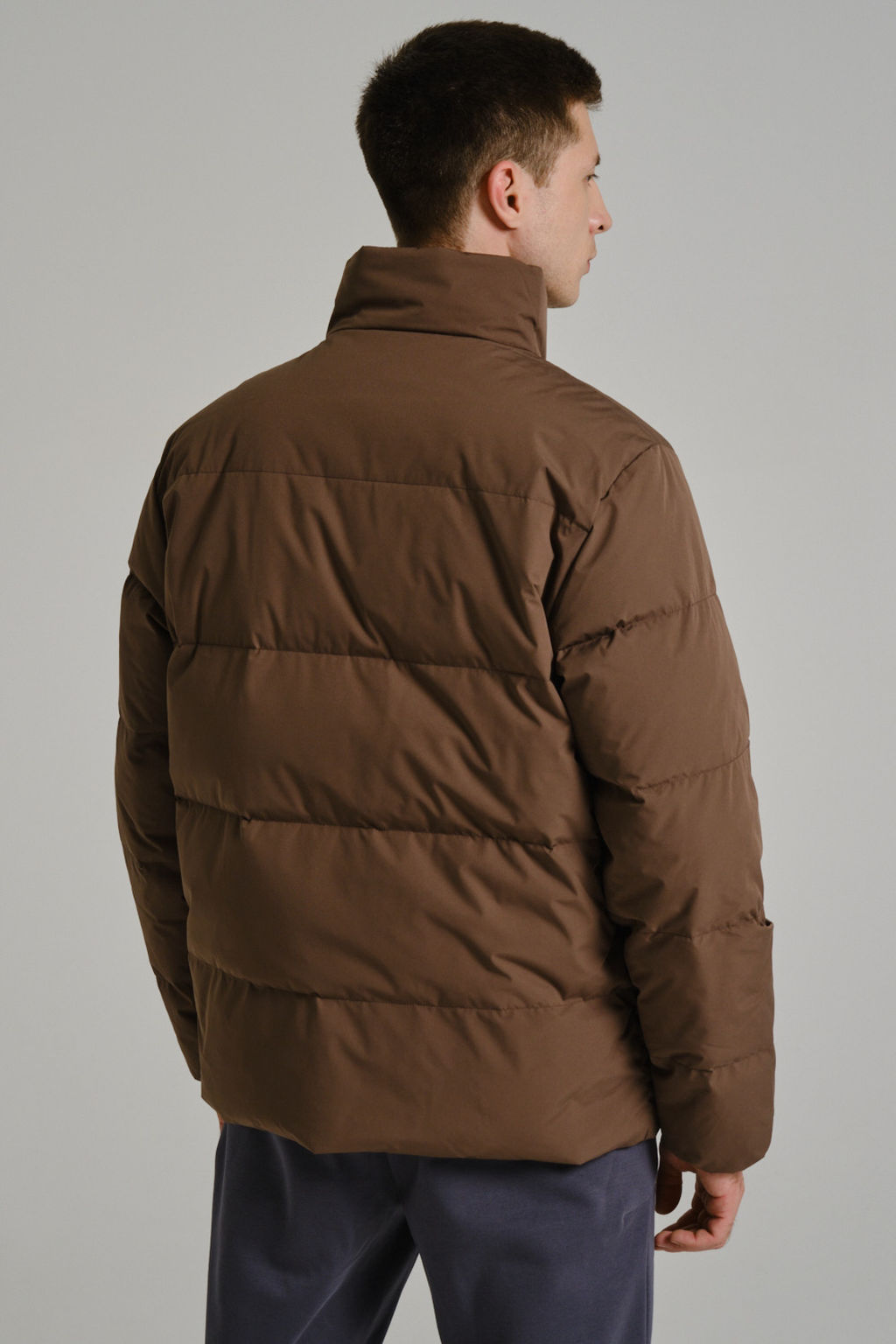 Пуховик короткий Коричневый - Anta фото 5