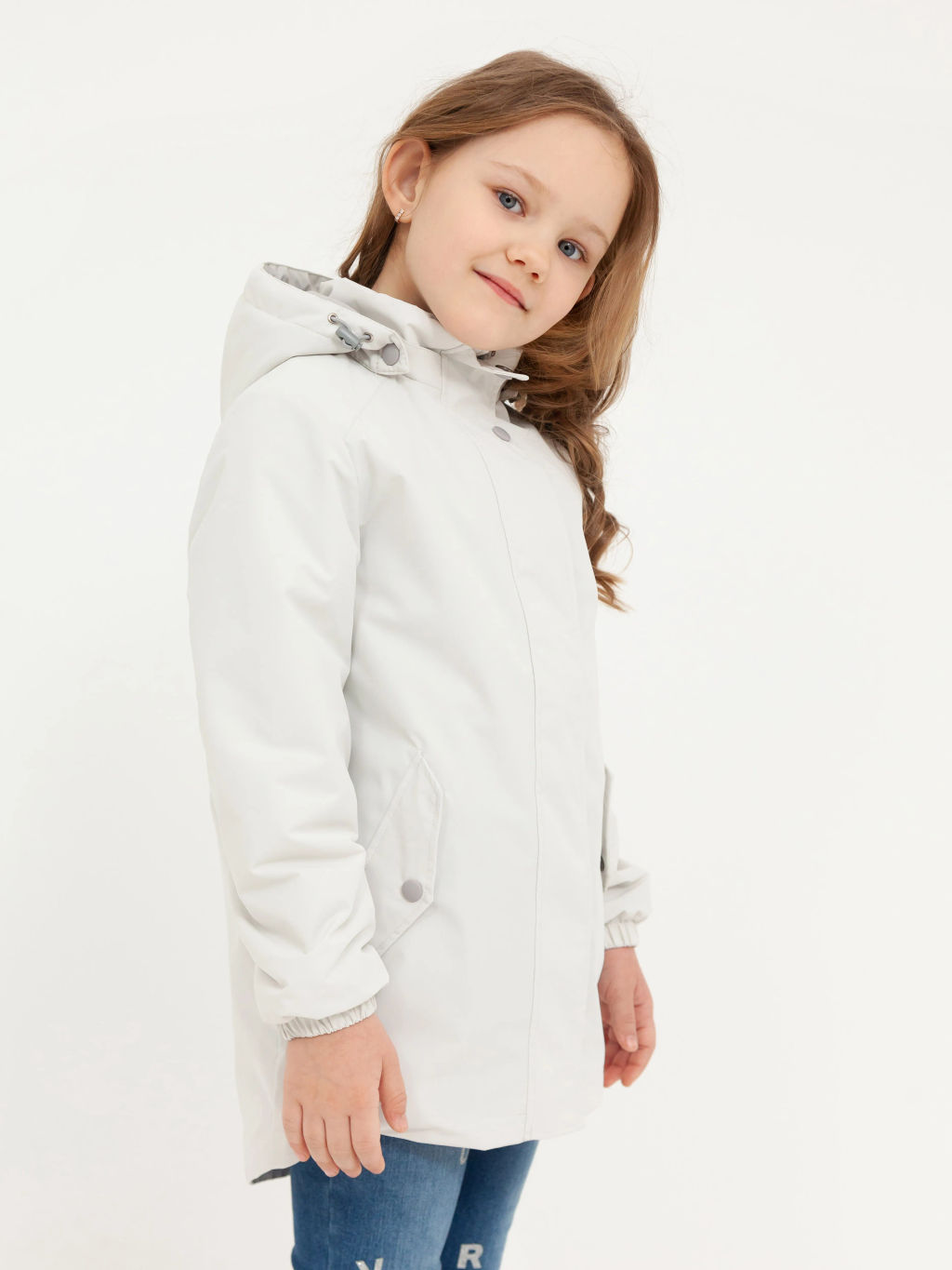 Куртка демисезонная 20632-327 светло-серый